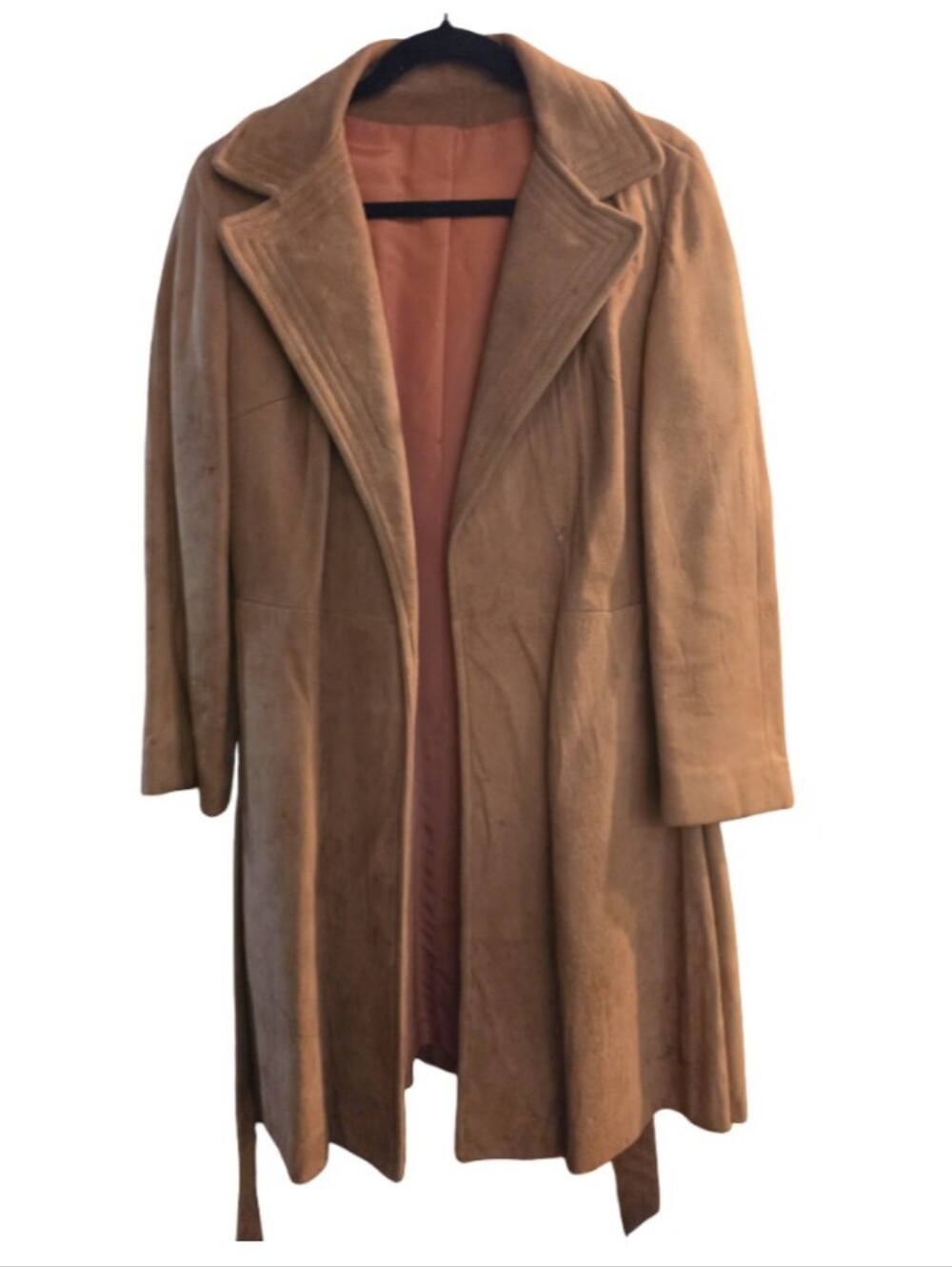 1987 Suede Lined Trench Coat S